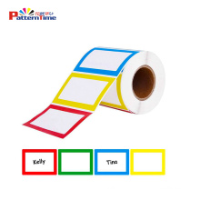 Wrap Around Label Sheet Roll Sticker Product Blank Premium Matte